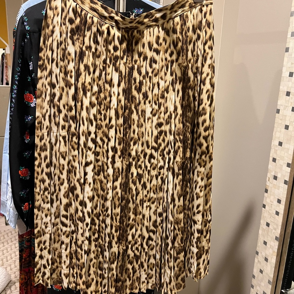 Leopard Print Women's Skirt
